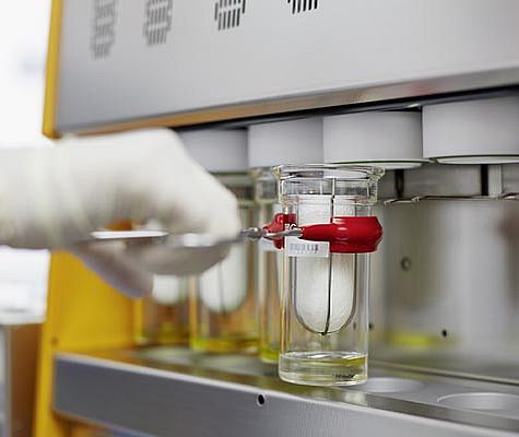 萃取法测定游离脂肪含量